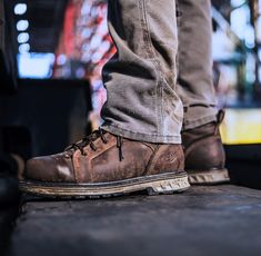 In 1936, Charles Danner moved to the Pacific Northwest to build the best boots loggers had ever known. As the industry grew, so did the need for more versatile footwear options. Nearly a century later, we’re still developing boots for tradesmen and women with the same dedication to craftsmanship as we did back then. The Steel Yard work boot blends our legendary durability with game-changing comfort and a variety of performance features to meet the demands of every job across the site. Style 1253 Best Boots, Concept Clothing, Steel Toe Work Boots, Rugged Style, Country Men, Yard Work, Work Boot, Men In Uniform, The Pacific Northwest