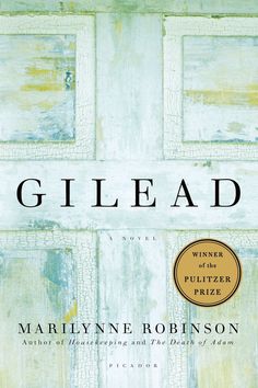 a book cover with the title gillead