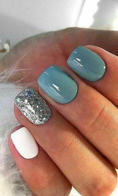 Summer Nail Color Ideas, Summer Nail Color, Nail Color Ideas, Nagellack Trends, Breakfast At Tiffany's, Cute Gel Nails, Short Acrylic Nails Designs, 2020 Trends