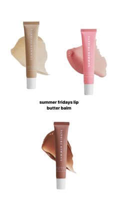 summer fridays lip butter balm #aesthetic #skincare #makeup #wishlist Makeup Wishlist, 2024 Wishlist, Aesthetic Skincare, Skincare Makeup