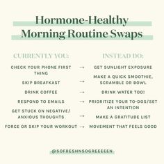 A detailed list of hormone balancing foods, recipes & cooking techniques to help resolve symptoms of hormone imbalance + feel your best. Hormone Balancing Foods, Foods To Balance Hormones, Balance Your Hormones, Balance Hormones Naturally, Healthy Hormones, Natural Hormones, Menstrual Health, Feminine Health, Healthy Morning Routine