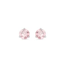 Top off your look with gold stud lab grown pink diamond earrings designed with a three-prong setting that lets light spill into blushing pink diamonds creating a subtle sparkle made to wear your way, every day. Each diamond is crafted to the highest standards and inscribed with an invisible mark of quality. Main | Centre Diamond Details:- Shape:-                ROUND Piece:-                  2 Weight:-              1.00 Carat Color:-                  FANCY PINK  Clarity:-                VS Setting Type:-   Prong The diamonds in jewelry are 100% natural in other words earth mined. our experienced craftsman cut and polished diamond after that casting fine jewelry. Presently our all jewelry is certified with an IGI lab certificate. Included:-  1. Luxury vintage-style jewelry box in wooden mat Luxury Brilliant Cut Pink Diamond Earrings, Pink Brilliant Cut Diamond Earrings, Classic Pink Diamond Earrings For Formal Occasions, Pink Brilliant Cut Earrings In Fine Jewelry Style, Formal Pink Diamond Earrings With Prong Setting, Pink Diamond Earrings With Prong Setting, Pink Diamond Earrings With Prong Setting For Anniversary, Pink Round Cut Earrings For Formal Occasions, Pink Brilliant Cut Round Diamond Earrings