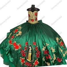 Hey, I found this really awesome Etsy listing at https://www.etsy.com/listing/1164381006/vintage-emerald-green-ball-gown-mexican Emerald Green Ball Gown, Gold Quince Dress, Emerald Green Quinceanera Dresses, Charro Dress, Quinceanera Dresses Green, Vestido Charro, Quince Dresses Charro, Mexican Quinceanera, Green Ball Gown