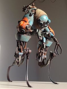 Dieselpunk Vehicles, Robot Suit, A Robot