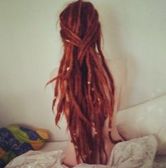 GH/ :: #dreadstop Red Dreadlocks, Dyed Dreads, Red Dreads, Knotty Hair, Long Dreads, Dread Braids, Hippie Hair