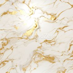 white and gold marble textured with golden highlights