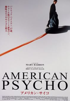 the poster for american psychcho starring mary haron