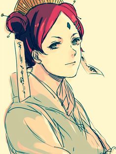 Mito Uzumaki I wish we got to see more of her! Naruto The Movie, Naruto Family, Obito Uchiha, Naruto Fanart