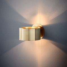 Surrender to the sophistication and romance of this modern minimalist brass wall sconce every time you pass by. Inspired by the token of lovers - the ring, the modern wall lamp is plated with brushed brass, highlighting a sense of fashion and timelessness. Equipped with an E26 lamp base in the middle of the wall sconce, pairing a warm light bulb (not included), it is easy to create a charming yet welcoming atmosphere. Compact and sophisticated, this minimalist brass wall light will shine without overwhelming any interior. The living room, bedroom, dining room, hallway, and stairwell are all stages to show. HUOKU 5.9 W 1-Light Brushed Brass Modern/Contemporary Led, Incandescent, Halogen Wall Sconce | PD1000641 Small Wall Lights, Bedside Wall Lamp, Contemporary Wall Sconces, Modern Wall Lamp, Minimalist Lighting, Brass Wall Light, Iron Lamp, Nordic Wall, Indoor Wall Lights