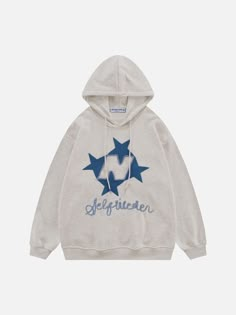 Aelfric Eden Stellaris Embroidered Hoodie[Recommended by @angeliabistr – Aelfric eden Mode Au Ski, Top Streetwear Brands, Aelfric Eden, Vintage Pullovers, Y2k Hoodie, Oversize Fashion, Clothing Details, Embroidered Sweater, Embroidered Hoodie