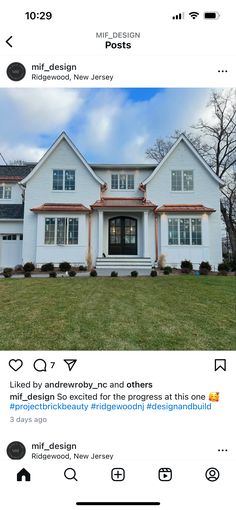 an image of a house on instagram