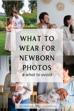 what to wear for newborn photos and what to avoid