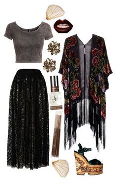 Mode Edgy, Hippie Goth, Look Boho Chic, Witch Fashion, Fashion Boho