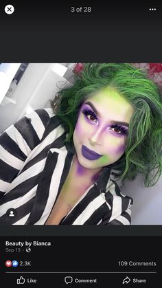 Lady Beetlejuice, Horror Outfits, Beetlejuice Halloween Costume, Halloween Juice, Beetlejuice Makeup, Beetlejuice Costume, Costumes 2024, Clear Brow Gel, Beetlejuice Halloween