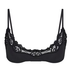 FITS EVERYBODY LACE SCOOP BRALETTE | ONYX Spring Wishlist, Lace Bras, Bralette Top, Black Lace Bralette, Corded Lace, Black Bralette, Dream Clothes, Lace Bralette, Pullover Styling