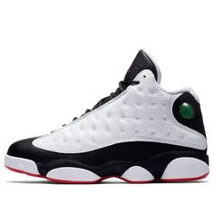 (GS) Air Jordan 13 Retro 'He Got Game' 2018 884129-104 (SNKR/Panda/Basketball/Gift Recommend) White Fade-resistant Jordan Shoes For Light Sports, Fade-resistant White Jordan Sports Shoes, White Jordan Basketball Shoes With Round Toe, White Breathable Jordan Shoes For Sports Events, White Breathable Jordan Basketball Shoes, White Jordan Shoes With Round Toe For Sports Events, White Breathable Jordan Shoes For Basketball, Retro 13 Jordans, Retro Jordans