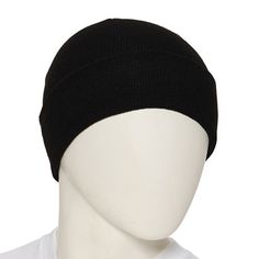 Keep your head cozy with this St. John's Bay lightweight men's beanie which pairs effortlessly with various casual ensembles. Base Material: 99% Polyester, 1% SpandexLining: UnlinedCare: Hand Wash, Dry FlatCountry of Origin: Imported Cheap Fitted Black Beanie, Cheap Black Beanie For Cold Weather, Cheap Black Outdoor Beanie, Black Short Brim Beanie, One Size, Black Cotton Beanie, One Size, Men's Beanies, Mens Beanie, Hats