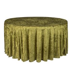 Velvet 120 Round Tablecloth - Olive Green Velvet Tablecloth, 120 Round Tablecloth, Olive Green Weddings, Olive Green Velvet, Folding Chair Covers, Green Tablecloth, Reception Tables, Flower Panels, Green Shop