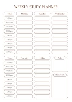 This is a printable study planner to manage your week and to help achieve your goals. Just download, print and get started right away. Print as many pages as you need.

Your purchase includes A4, A5, letter & half letter planners + gift file:

A4 Size: Five Day Study Planner (1 Page)
A5 Size: Five Day Study Planner (1 Page)
Letter Size: Five Day Study Planner (1 Page)
Half Letter Size: Five Day Study Planner (1 Page)
Gift File (To Do List) Study Planner Ideas Schools, University Printables, Weekly Study Planner Template, Week Study Planner, Study Planner Printable Free Student, Planer For School Weekly Planner, Exam Study Planner Printable Free, Study Organization Planners, Exam Planner Printable