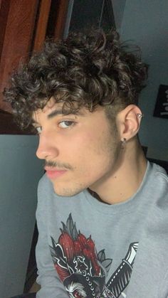 Curly Hair Haircuts For Men, Curly Hair Men Haircut Fade, Mens Haircuts Short Hair, The Haircut