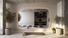 BELKA FITNESS STUDIO :: Behance Yoga Studio Design Interiors, Yoga Mirror, Pilates Yoga Studio, Pilates Room, Yoga Room Design, Gym Design Interior, Barre Studio, Architecture Blueprints, Gym Mirrors