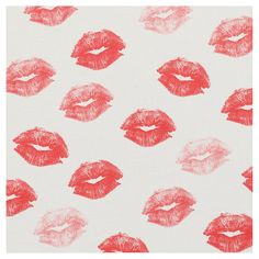 red lipstick on white background with the words modern pink watercolor kiss by girly trend