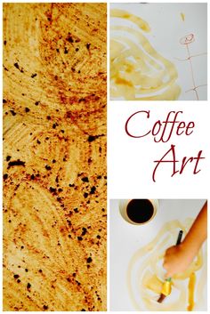 coffee art is an easy way to learn how to make something delicious and fun for kids