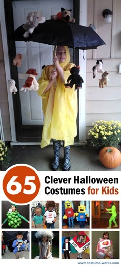 65 Clever Halloween Costumes for Kids Clever Halloween Costumes For Kids, Meme Costume, Carnaval Costume, Clever Halloween, Hallowen Ideas, Clever Halloween Costumes, Homemade Halloween Costumes