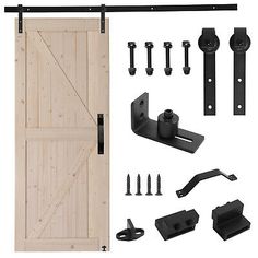 an image of hardware and wooden doors