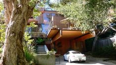 Kappe Residence, Kappe House, Ray Kappe, Kerry Hill, Contemporary Houses, Cottage Exteriors, Iconic Architecture, Modernist House, House Dream