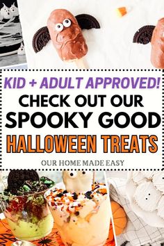 kids and adults approved spooky good halloween treats