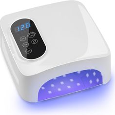 Beautiful Sleek White Uv/Led Nail Lamp! Great For Gel Nails At Home Or In A Salon. Comes On When Hands Are Placed Underneath And Shuts Off When Hand Are Removed. Cordless Rechargeable. Brand New In Box! Gel Nail Light, Home Nail Art, Battery Icon, Gel Nails At Home, Black Hands, Light Nails, Dry Nail Polish, Professional Nail Art, Led Nail Lamp