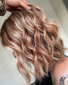 #Hairstyles_For_Medium_Length_Hair #Hairstyles_For_Thin_Hair #Hairstyles_For_Short_Hair #Hairstyles_For_Long_Hair #Hairstyle #Hairstyles_For_Men #Hairstyles_For_School #Hairstyles_For_Black_Women #Hairstyle_Ideas #Hairstyles_For_Curly_Hair #Hairstyles_Braids #Hairstyle_Aesthetic #Hairstyle_According_To_Neckline #Hairstyle_Art #Hairstyle_Anime #Hairstyle_According_To_Face_Shape #Hairstyle_Art_Reference #Hairstyle_Asian #Hairstyle_Braids #Hairstyle_Black_Women #Hairstyle_Bun #Hairstyle_Braids_Blac Ice Blonde Hair With Copper, Blond Hair With Copper Lowlights, Blond And Red Hair Highlights, Subtle Red Lowlights In Blonde Hair, Red Balayage On Blonde Hair, Copper Root Shadow, Blonde With Rose Gold Lowlights, Copper Hair With Platinum Highlights, Highlights In Blonde Hair Colorful