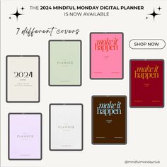 the 2021 mindful monday digital planner is now available for pre - order and shipping