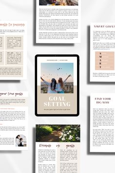 Done for You Goal Setting Workbook Brandable Coaching Ebook | Life Coaching Tools | Coaching Program for busy life coaches! What Is A Goal, Goal Setting Worksheet, Goal Planner, Goal Tracker, Goals Planner