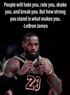 Lebron James Quotes Motivation, Sport Motivation Quotes Inspirational, Inspiring Basketball Quotes Motivation, Basketball Motivational Quotes Mindset, Quotes For Basketball Players, Lebron James Motivation, Lebron Quotes, Athlete Motivation Quotes