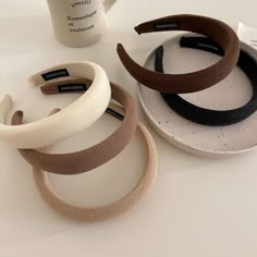 Hair Tie Accessories, Padded Headband, Girly Accessories, Chocolate Color, Hair Hoops, Fashion Hair Accessories, Head Accessories, Diy Hair Accessories, Fashion Hair