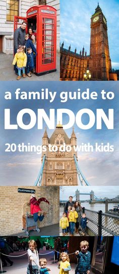 a family guide to london with kids