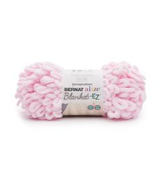 a pink ball of yarn on a white background with the words bernat alze