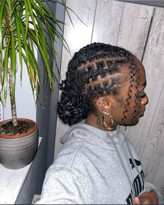 locs. Feminine Locs, Loc Hair Styles, Locs Inspiration, African American Hair Care, Dreadlocks Hairstyles, Micro Locs, Short Locs, Locs Styles, Short Locs Hairstyles