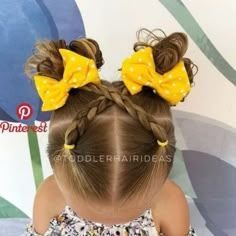 22 Easy and Adorable Toddler Girl Hairstyles for Medium to Long Hair - Just Simply Mom Kids School Hairstyles, Easy Toddler Hairstyles, Making Breakfast