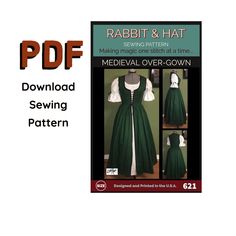 the sewing pattern is shown for this dress