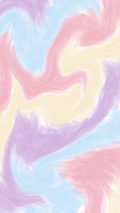 an abstract painting with pastel colors