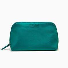 Vegan Leather Dimensions: Large Pouch: 9" L x 5" W Small Pouch: 6" L x 4" W Luxury Green Rectangular Pouch, Luxury Green Pouch For Everyday Use, Elegant Rectangular Zipper Pouch, Elegant Green Pouch Wallet, Green Travel Clutch With Dust Bag Included, Elegant Green Wallets For Travel, Elegant Green Pouch For Everyday Use, Elegant Green Bag With Zipper Pouch, Elegant Green Pouch For Everyday