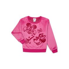 Keep her cozy and cute with our Girl's Disney Minnie Mouse Woobie Pullover Sweater. This adorable sweater features ultra-soft plush fabric for ultimate comfort and a debossed graphic print of her favorite character, Minnie Mouse. Perfect for school, hanging with friends or lounging at home, this pullover combines warmth with this whimsical style. Size: 10/12.  Color: Pink.  Gender: female.  Age Group: kids. Winter Fashion Cold, Whimsical Style, Hanging With Friends, Whimsical Fashion, Plush Fabric, Kids Outfits Girls, Disney Girls, Our Girl, Girls Shopping