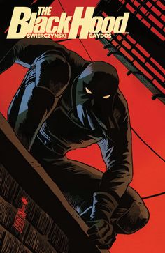 the cover to dark circle comics'black hood, featuring a man on a skateboard