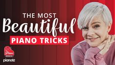 the most beautiful piano tricks for beginners to play on stage with an older woman