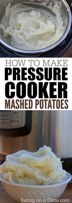 how to make pressure cooker mashed potatoes