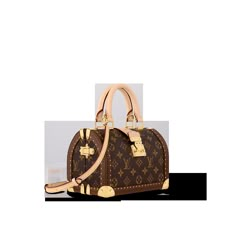 LOUIS VUITTON® - Speedy Trunk 20 Monogram - Monogram Preppy Designer Bags, Handbag Louis Vuitton, Louis Vuitton Products, Cute Luxury Bags, Vintage Lv Bag, Sac Louis Vuitton, Louis Vuitton Trunk, Luxurious Bags, Luxury Bags Collection