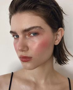 Strawberry Makeup, Rosy Makeup, Soft Summer Makeup, Get Glass Skin, Bow Hairstyles, Pale Makeup, The Best Skin Care Products, Girl Aesthetics, Cheek Makeup